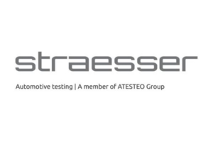 Messtechnik in Bewegung | DTC München | ADAC | Logo straesser Automotive testing
